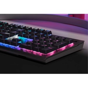 کیبورد گیمینگ مکانیکال با سیم کورسیر مدل K60 RGB Pro Low Profile